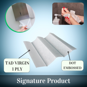 Compact Paper Hand Towel TAD Virgin Paper