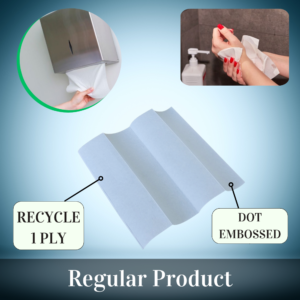 Ultraslim Paper Hand Towel Recycle White