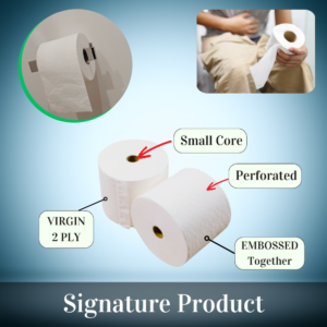 Virgin Mini Core Small Toilet Tissue