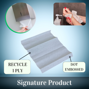Ultraslim Paper Towel Recycle White 1/5 Fold